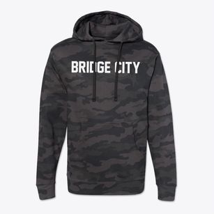 Bridge City Texas Classic Block Cotton Hoodie Sweatshirt