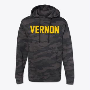 Vernon Connecticut Classic Block Cotton Hoodie Sweatshirt