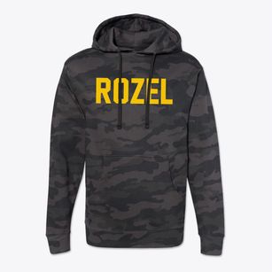 Rozel Kansas Classic Block Cotton Hoodie Sweatshirt