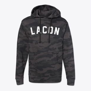 Lacon Illinois Classic Curve Cotton Hoodie Sweatshirt
