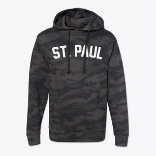 St. Paul Virginia Classic Curve Cotton Hoodie Sweatshirt