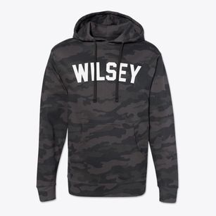 Wilsey Kansas Classic Curve Cotton Hoodie Sweatshirt