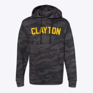 Clayton Wisconsin Classic Curve Cotton Hoodie Sweatshirt