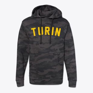 Turin Georgia Classic Curve Cotton Hoodie Sweatshirt