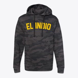 El Indio Texas Classic Curve Cotton Hoodie Sweatshirt