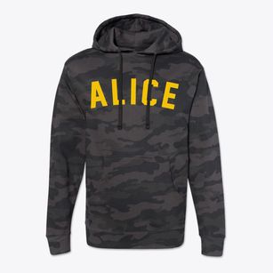 Alice North Dakota Classic Curve Cotton Hoodie Sweatshirt