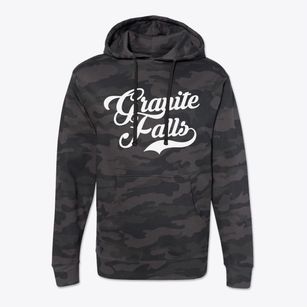 Granite Falls North Carolina Vintage Team Cotton Hoodie Sweatshirt