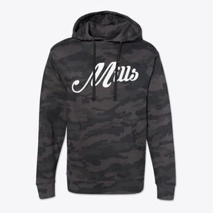 Mills Wyoming Vintage Team Cotton Hoodie Sweatshirt