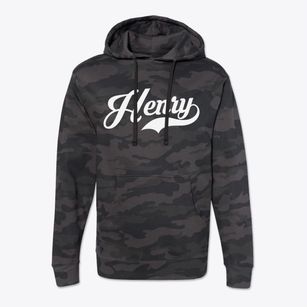 Henry Illinois Vintage Team Cotton Hoodie Sweatshirt