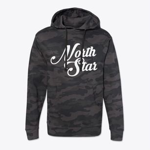 North Star Ohio Vintage Team Cotton Hoodie Sweatshirt