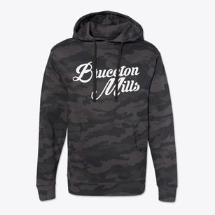 Bruceton Mills West Virginia Vintage Team Cotton Hoodie Sweatshirt