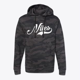 Niles Michigan Vintage Team Cotton Hoodie Sweatshirt