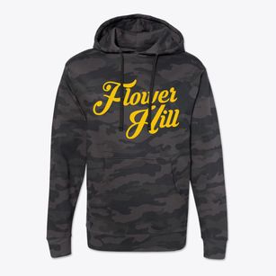 Flower Hill New York Vintage Team Cotton Hoodie Sweatshirt