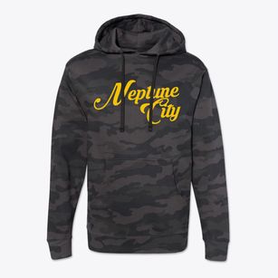 Neptune City New Jersey Vintage Team Cotton Hoodie Sweatshirt