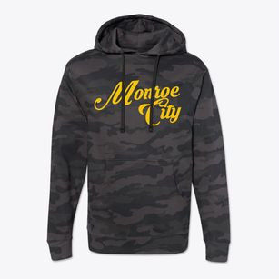 Monroe City Missouri Vintage Team Cotton Hoodie Sweatshirt