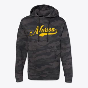 Norton Massachusetts Vintage Team Cotton Hoodie Sweatshirt