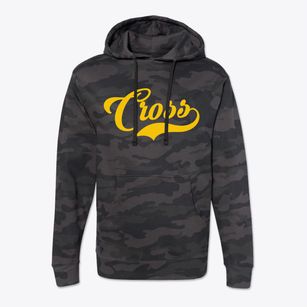 Cross Wisconsin Vintage Team Cotton Hoodie Sweatshirt