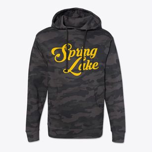 Spring Lake Indiana Vintage Team Cotton Hoodie Sweatshirt