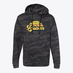 Lisbon Maine Sublime Sunset Cotton Hoodie Sweatshirt