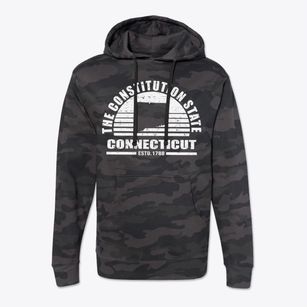  Connecticut Sunset Cotton Hoodie Sweatshirt