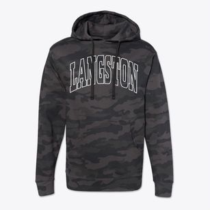 Langston Oklahoma Trendy Block Cotton Hoodie Sweatshirt
