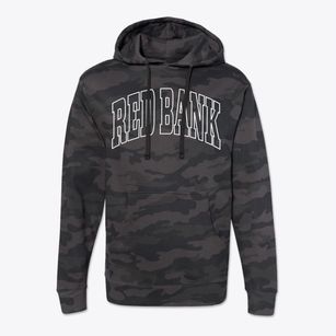 Red Bank South Carolina Trendy Block Cotton Hoodie Sweatshirt
