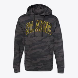 St. Anne Illinois Trendy Block Cotton Hoodie Sweatshirt