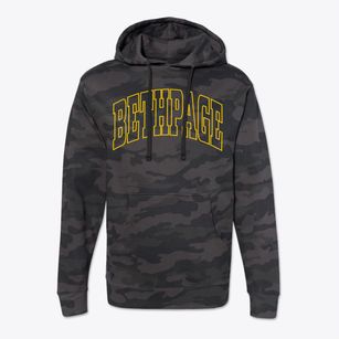 Bethpage New York Trendy Block Cotton Hoodie Sweatshirt