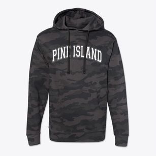 Pine Island Minnesota Varsity Cotton Hoodie Sweatshirt