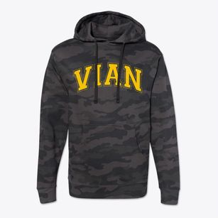 Vian Oklahoma Varsity Cotton Hoodie Sweatshirt