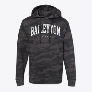 Baileyton Alabama Urban Vibe Cotton Hoodie Sweatshirt
