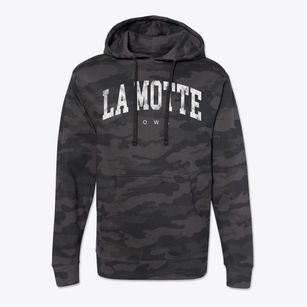 La Motte Iowa Urban Vibe Cotton Hoodie Sweatshirt