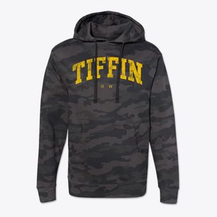 Tiffin Iowa Urban Vibe Cotton Hoodie Sweatshirt