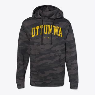Ottumwa Iowa Urban Vibe Cotton Hoodie Sweatshirt