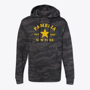 Pamelia New York Star Cotton Hoodie Sweatshirt
