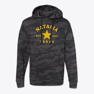 Natalia Texas Star Cotton Hoodie Sweatshirt
