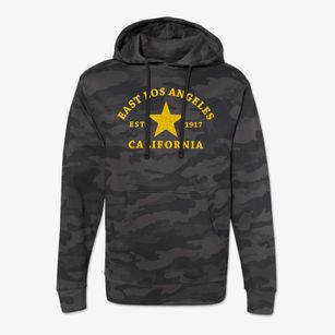 East Los Angeles California Star Cotton Hoodie Sweatshirt
