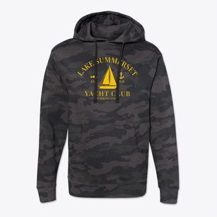 Lake Summerset Illinois Yacht Club Cotton Hoodie Sweatshirt