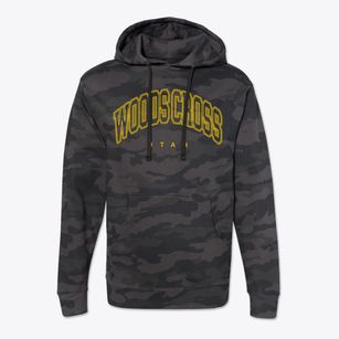 Woods Cross Utah Inline Cotton Hoodie Sweatshirt