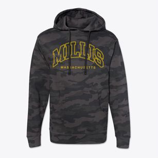 Millis Massachusetts Inline Cotton Hoodie Sweatshirt