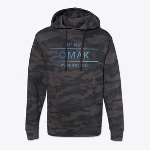 Omak Washington Horizon Cotton Hoodie Sweatshirt
