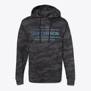 Mont Vernon New Hampshire Horizon Cotton Hoodie Sweatshirt