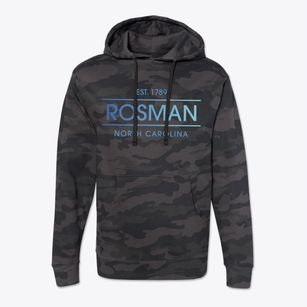 Rosman North Carolina Horizon Cotton Hoodie Sweatshirt
