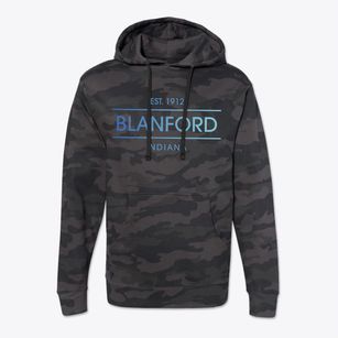 Blanford Indiana Horizon Cotton Hoodie Sweatshirt