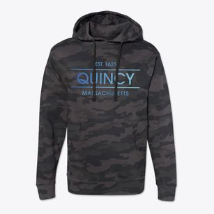 Quincy Massachusetts Horizon Cotton Hoodie Sweatshirt