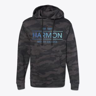 Harmon North Dakota Horizon Cotton Hoodie Sweatshirt