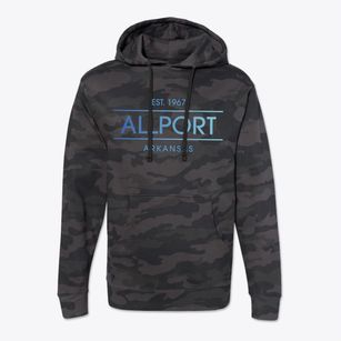 Allport Arkansas Horizon Cotton Hoodie Sweatshirt