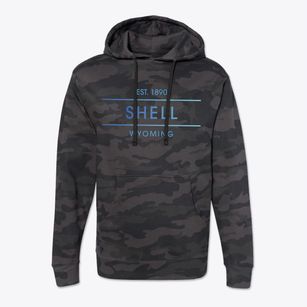 Shell Wyoming Horizon Cotton Hoodie Sweatshirt