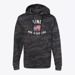 King North Carolina Patriot Cotton Hoodie Sweatshirt