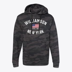 Williamson New York Patriot Cotton Hoodie Sweatshirt